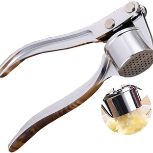 Wholesale aluminum manual kitchen tools kitchen garlic press & ginger peeler & Garlic crusher