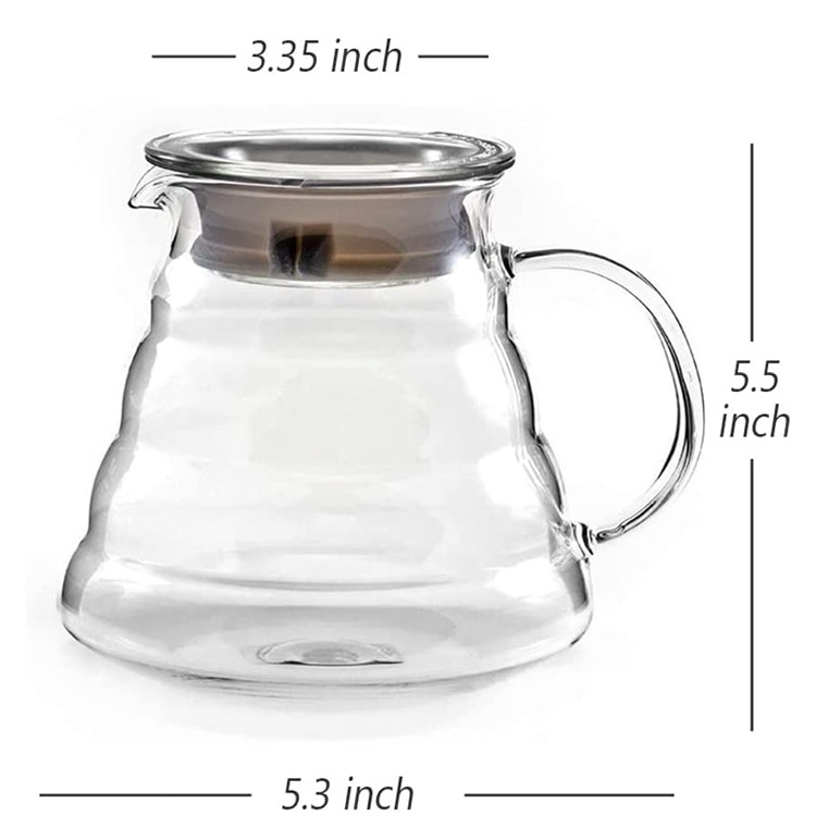 Coffee Tools Glass Teapot Coffee Kettle Glass Range Coffee Server