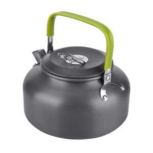 Outdoor Hiking Food-grade Gear Portable Metal Teapot