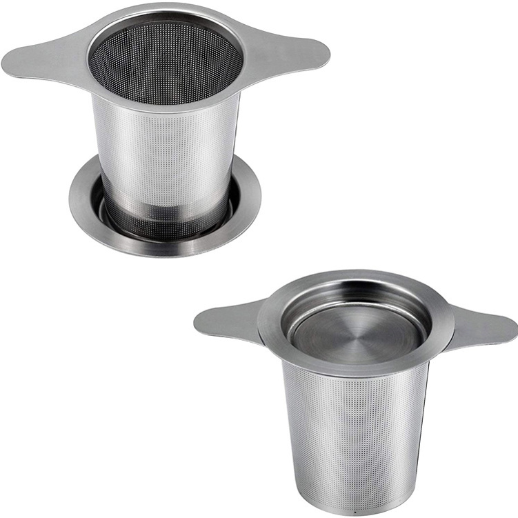 Tea Strainer for Loose Leaf Tea | Fine Mesh 304 Stainless Steel Large Capacity Tea Steeper