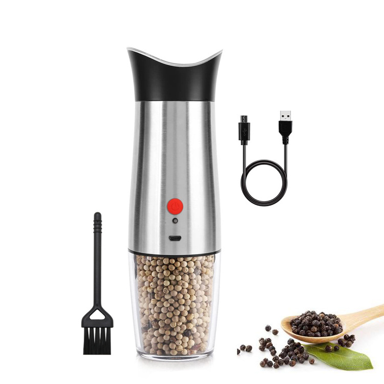 Large Capacity Refillable Pepper Mill Shaker Salt Mill rechargeable Spice grinder