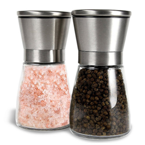 Food grade manual hand operate black pepper grinder and salt mill pepper mill