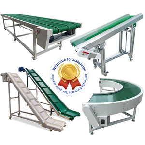 Good quality industrial stainless steel pvc belt conveyor suppliers small bottle GMP conveyor belt machine for inkjet printer