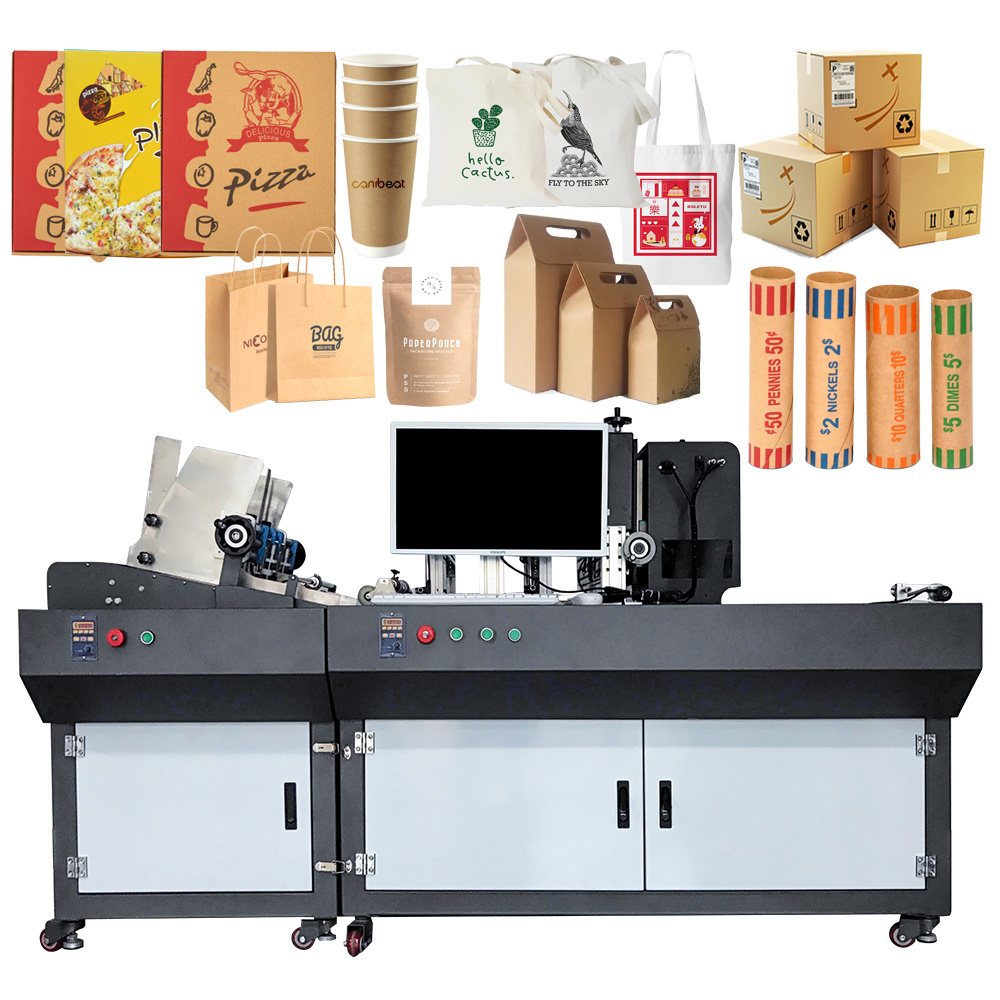 Kelier High Speed Paper Bag Cardboard Printing Machine Digital Digital One Pass Single Pass Digital Printer For Non Woven Bags