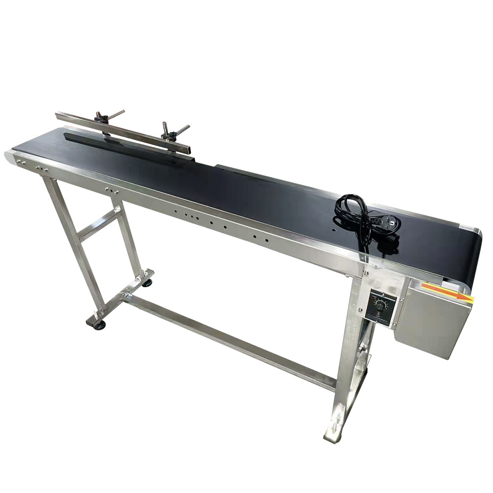 2022 New Factory Supply Automatic Rubber Flexible Conveyor For Inkjet Printer 0-30M/MIN Conveyor Belts