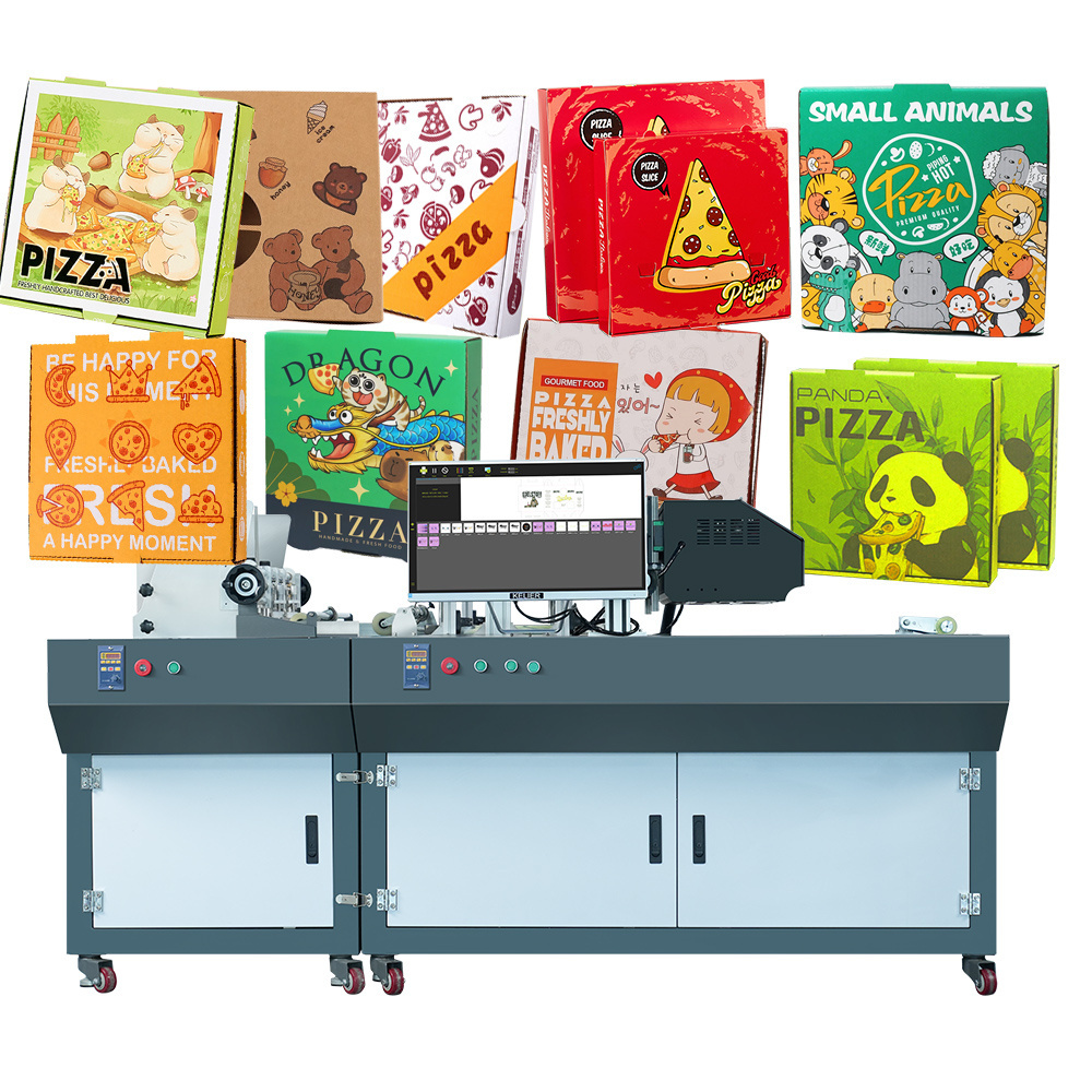 Kelier Factory Price Automatic Inkjet Carton Printer High Quality Kraft Printer Single Pass Digital Printer