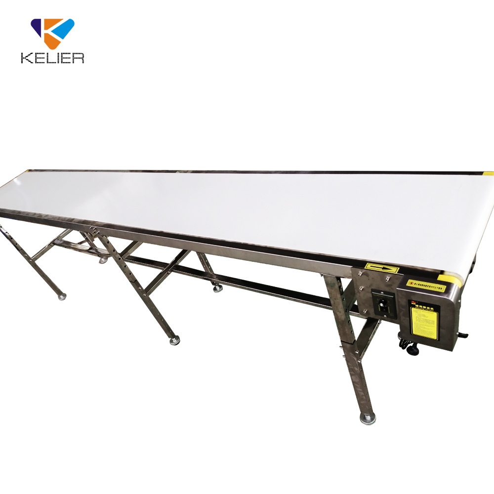 Adjustable Speed Mini Portable Food Industry Conveyor Belt Machine