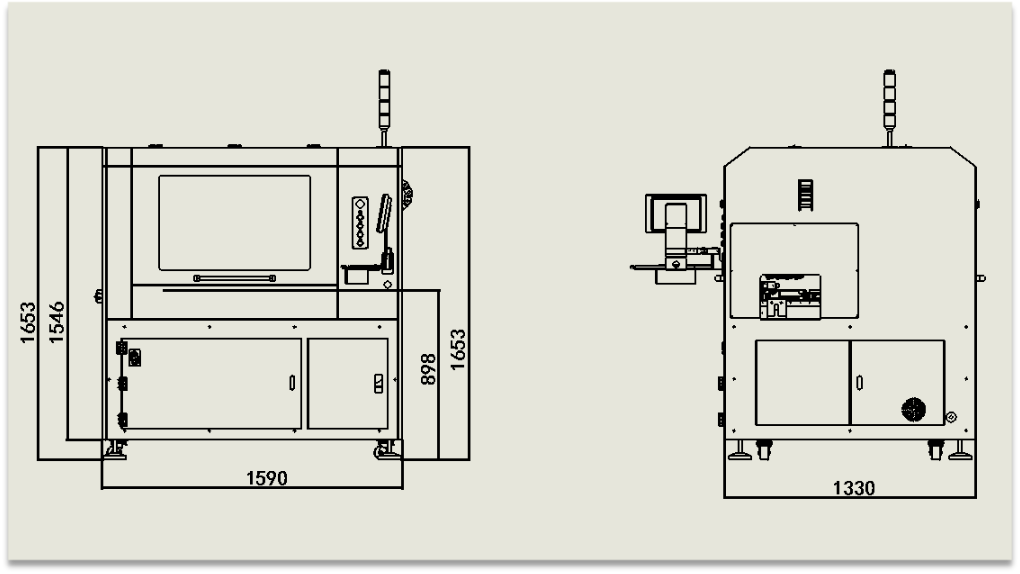 laser FR4 Circuit board cutting machine china supplier . fpc laser cutting machine