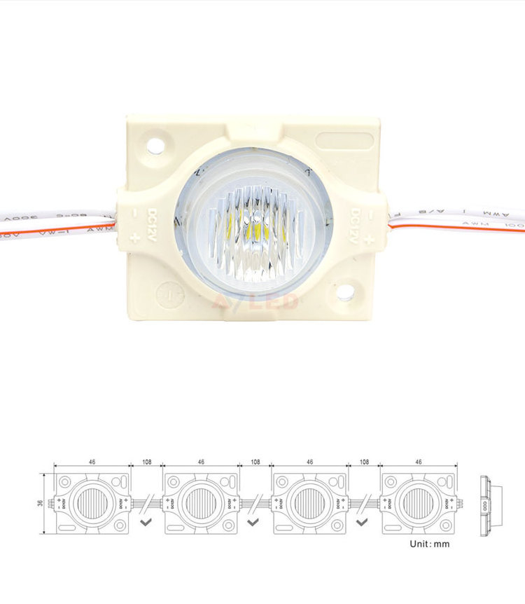 Super Bright 1.5W/m Led Module Double Side Lightbox Lighting 3030 Edgelit Led Module for Double Side Lightbox