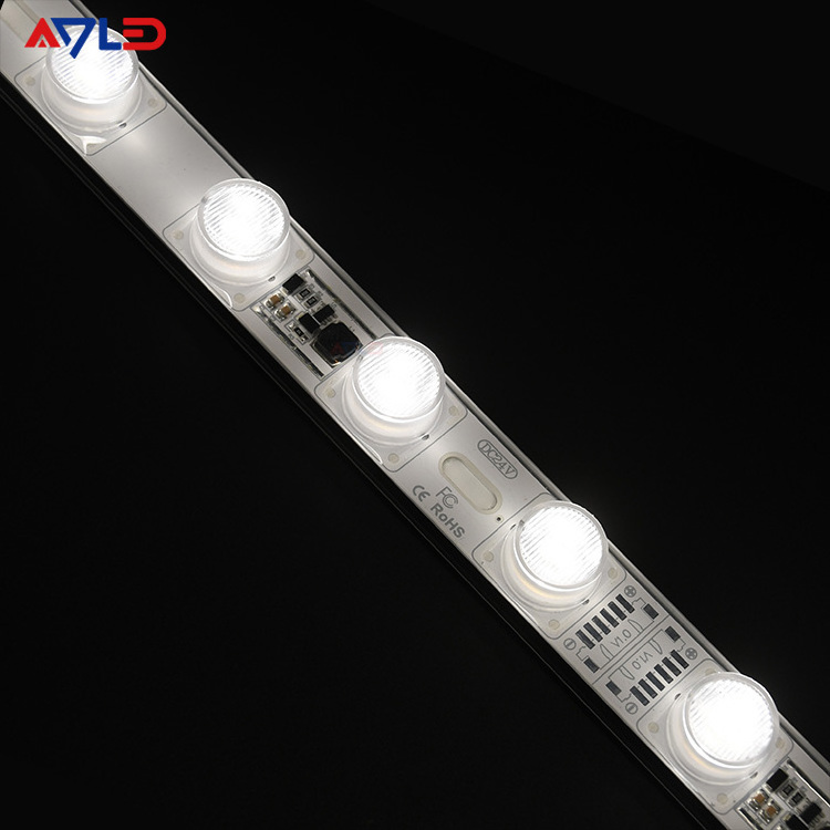 Smd1818 48w 18leds/m 24V Led Side light Module Strip 18led/m Led Edge Light Bar for Double Side Light Box