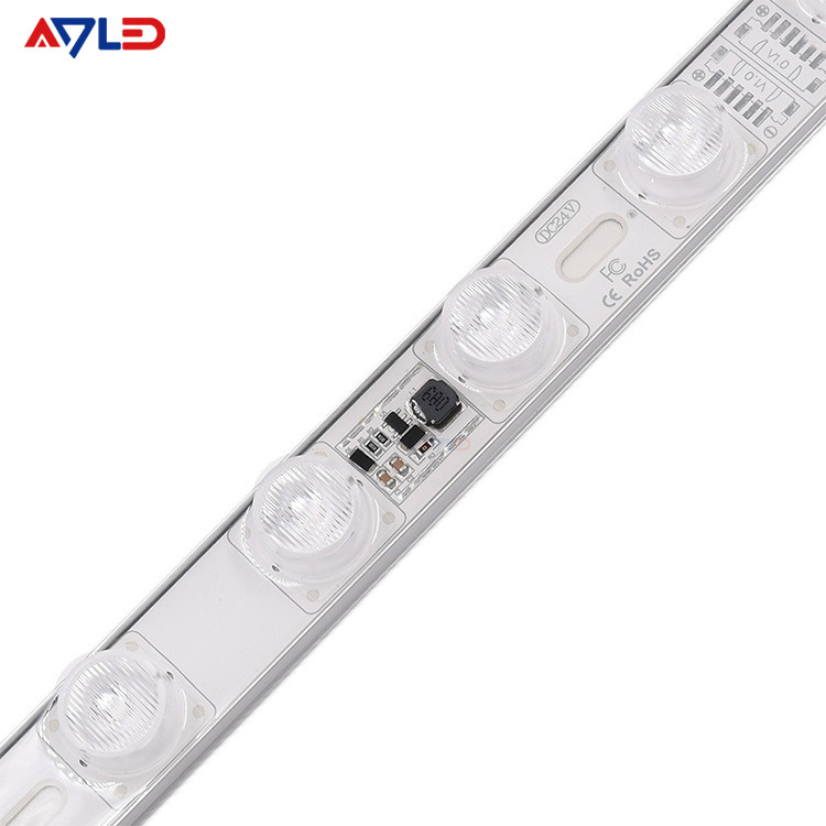 Smd1818 48w 18leds/m 24V Led Side light Module Strip 18led/m Led Edge Light Bar for Double Side Light Box