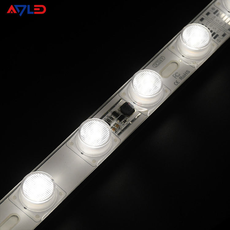 Smd1818 48w 18leds/m 24V Led Side light Module Strip 18led/m Led Edge Light Bar for Double Side Light Box