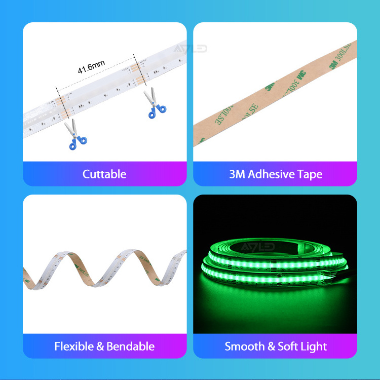 Good Price RGB CCT Led Strip DD24V 12MM Width 840 Light LED Strip Lights For Room Ceiling rgbcct 5in1 led strip ip67