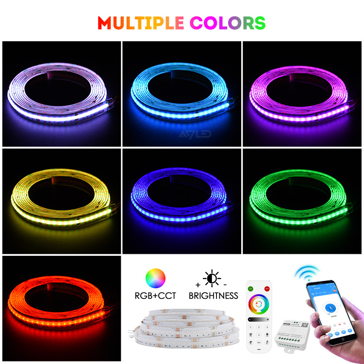 Good Price RGB CCT Led Strip DD24V 12MM Width 840 Light LED Strip Lights For Room Ceiling rgbcct 5in1 led strip ip67