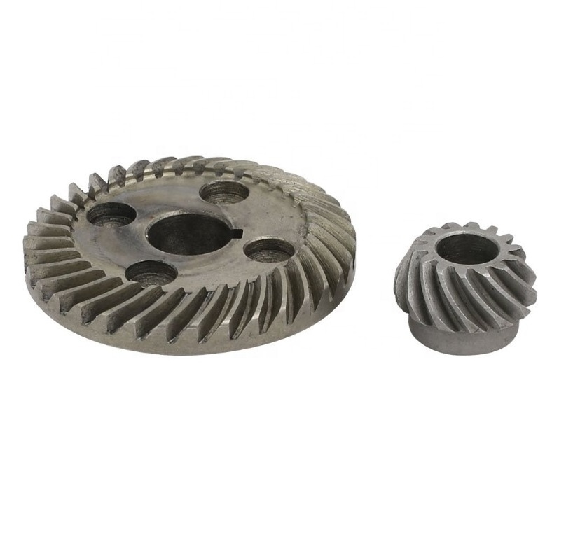 Customized of manufacturing CNC machining parts high precision power tool gears power tool spiral bevel gears