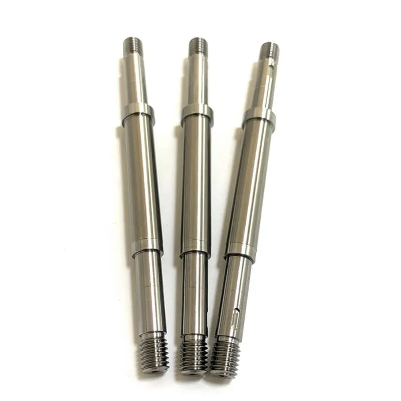 High precision cnc turning metal machining spline flexible electric motor shaft spur drive shaft dc motor gear shaft