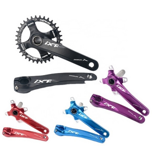 High Precision 170mm Crank Arm MTB Bicycle Chainwheel Set Metal Bicycle Crankset Accessories for Mountain Riding