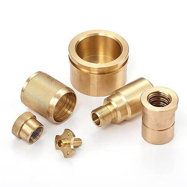 China Dongguan CNC Service Brass Pipe Compression Fittings Manufacturer Thread Brass Nipple For Plumbing