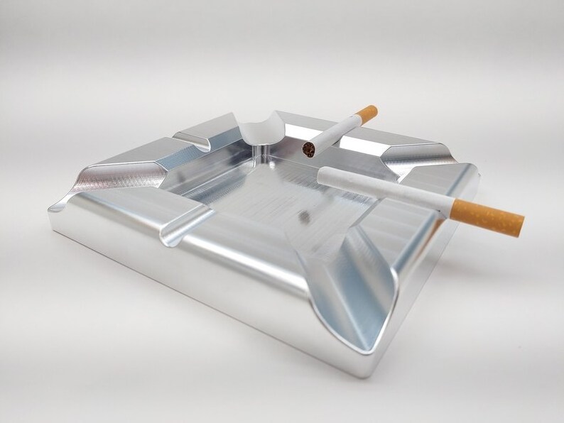 Factory Wholesale Ashtray CNC Machining Stainless Steel Anodized Aluminum Cigar Ashtray