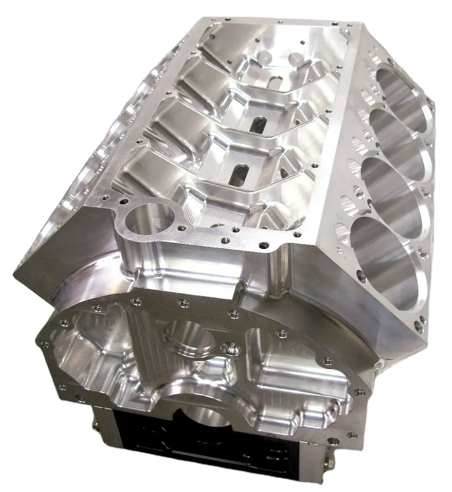 CNC Custom 417 Aluminum Billet Engine Block and Original Castings Offering Superior Machining Services