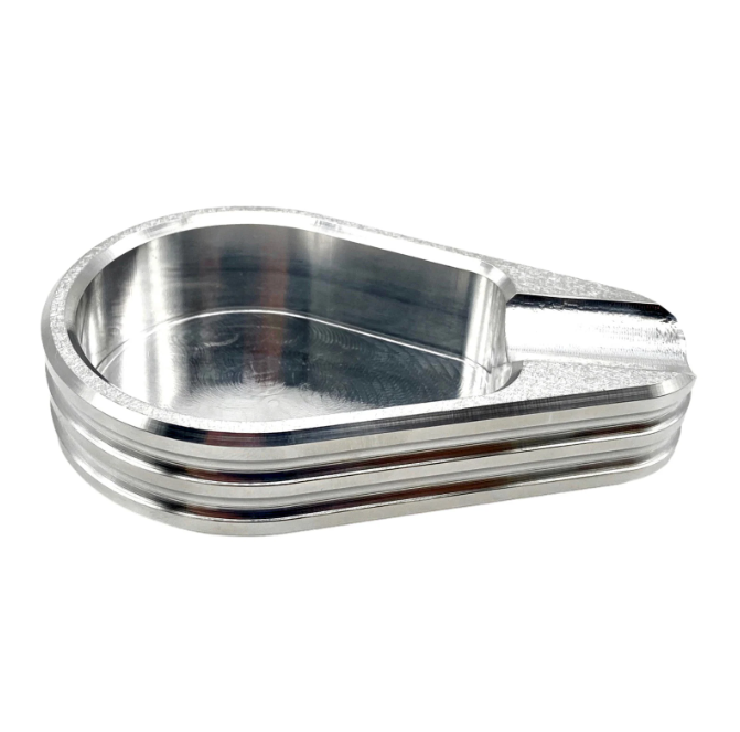 Dongguan CNC Machine Custom Laser Print Logo Metal Ashtray Stainless Steel Aluminum Smoking Cigar Ashtray