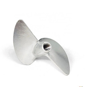 Reasonable price CNC machining stainless steel rc jet ski boat propeller impeller customized marine propeller impeller parts