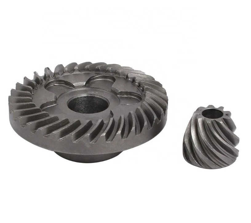 Customized of manufacturing CNC machining parts high precision power tool gears power tool spiral bevel gears