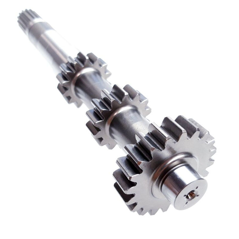 CNC custom metal agricultural transmission cnc machined cardan drive shafts eccentric coupler input output gear shaft coupling