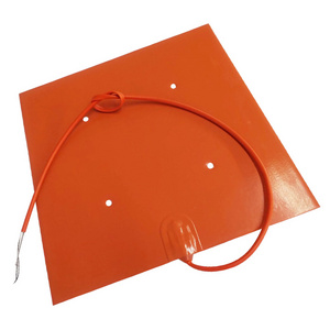 Silicone Industrial Heated Blanket Silicone Rubber Heater For industrial Heating