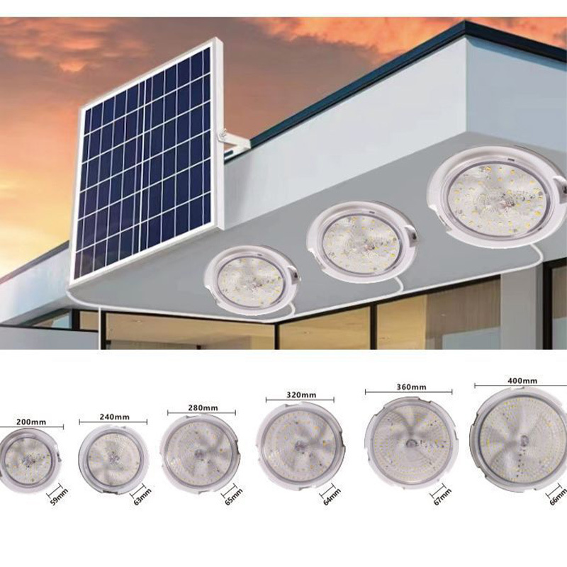 Good Price Good Quality Photovoltaic Solar Panels Solar Lights Indoor House Led Ceiling Lamp