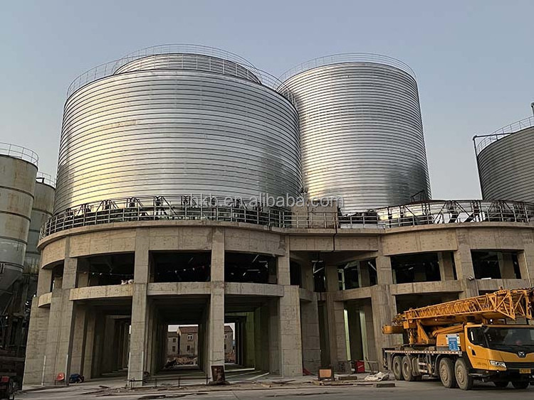 Vertical Concrete Cement Silo Clinker Silo Price Spiral Steel Silo