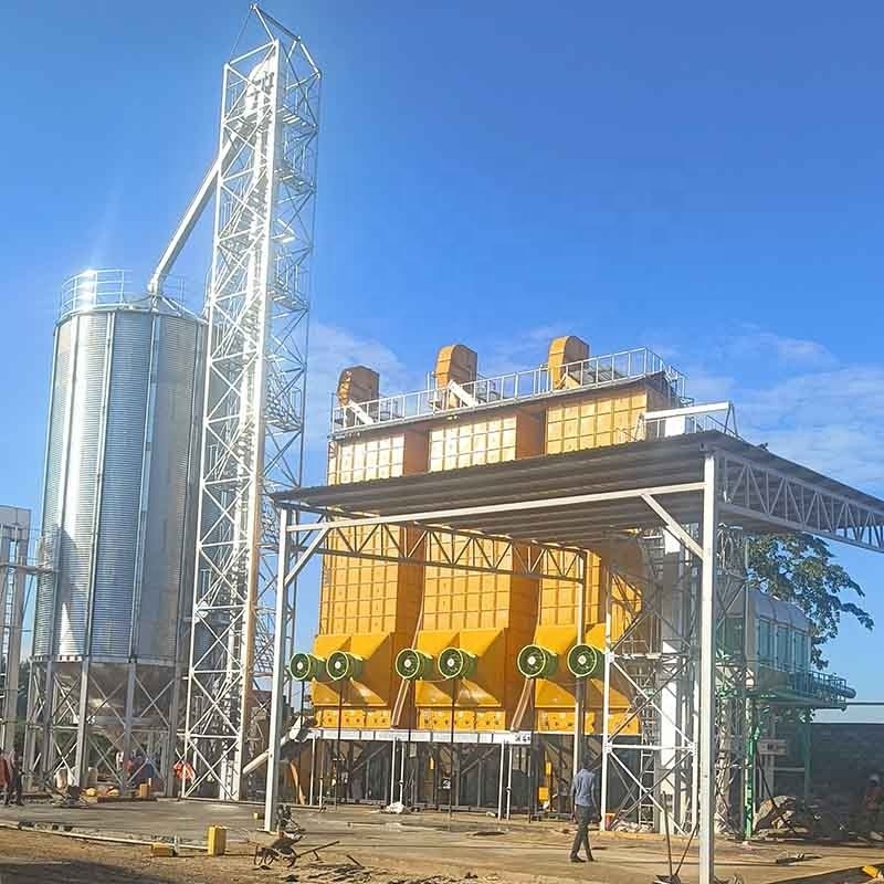 500 Tons 1000t Grain Silos Prices Assembly Galvanized Stainless Steel Silo