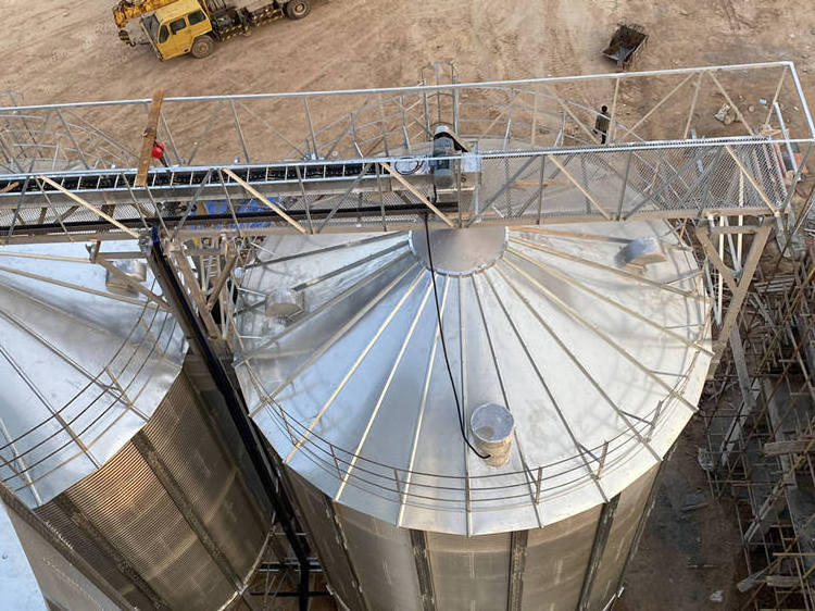 Steel Barley Storage Grain Silos For Sales 5000t Wheat Grain Storage Silo Price And Poultry Feed Silo