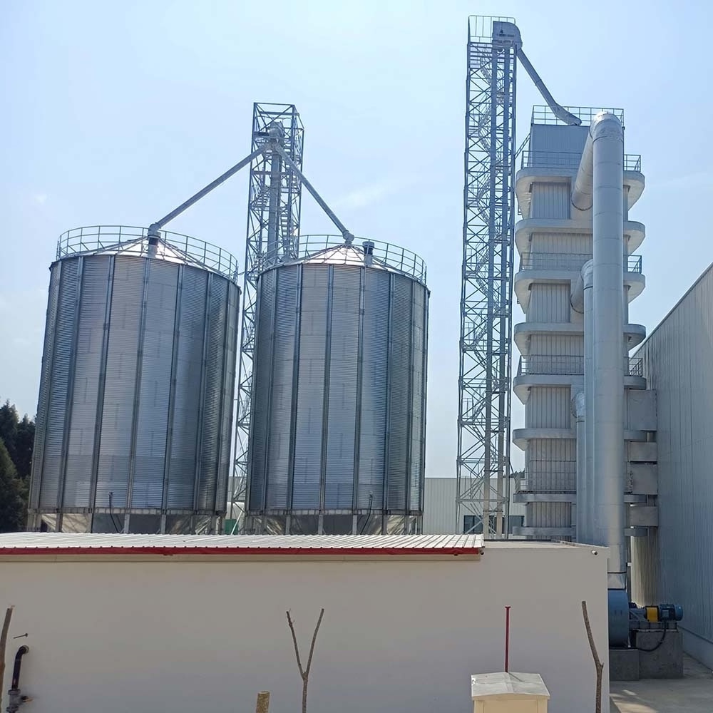 500 Tons 1000t Grain Silos Prices Assembly Galvanized Stainless Steel Silo