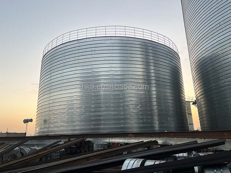 Vertical Concrete Cement Silo Clinker Silo Price Spiral Steel Silo