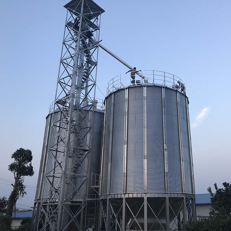 Grain Silos 30 Ton Pellet Silos Used Feed Bins for Sale