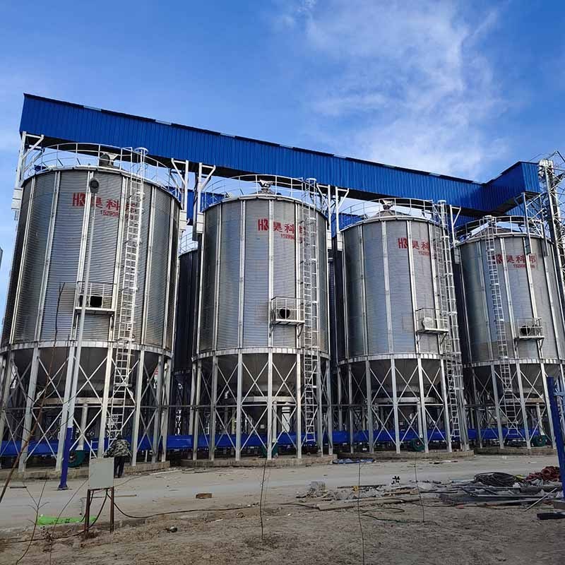 Grain Silos 30 Ton Pellet Silos Used Feed Bins for Sale