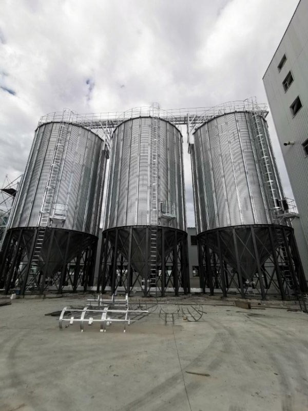 Manufacturer 1000/2000/5000 Ton Capacity Standard Customized Steel Grain Storage Silo for Sale