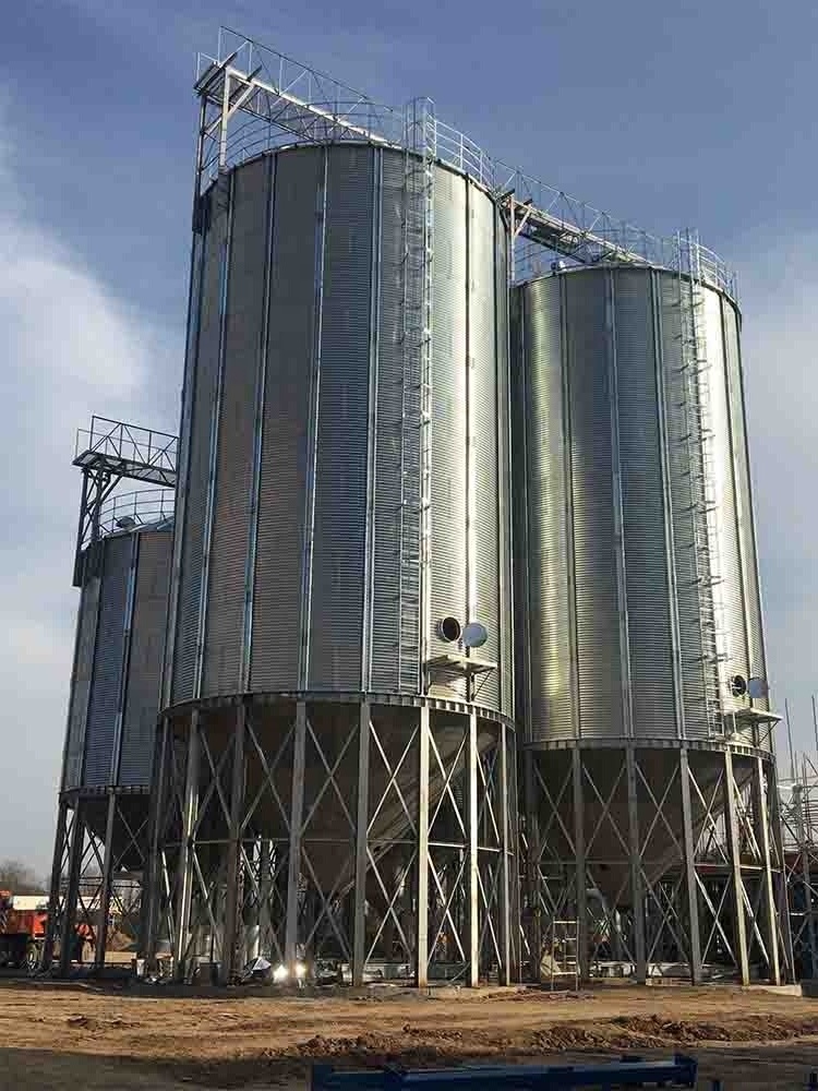 Hopper Bottom 100-300 Ton Small Grain Silo Feed Silo for Sale