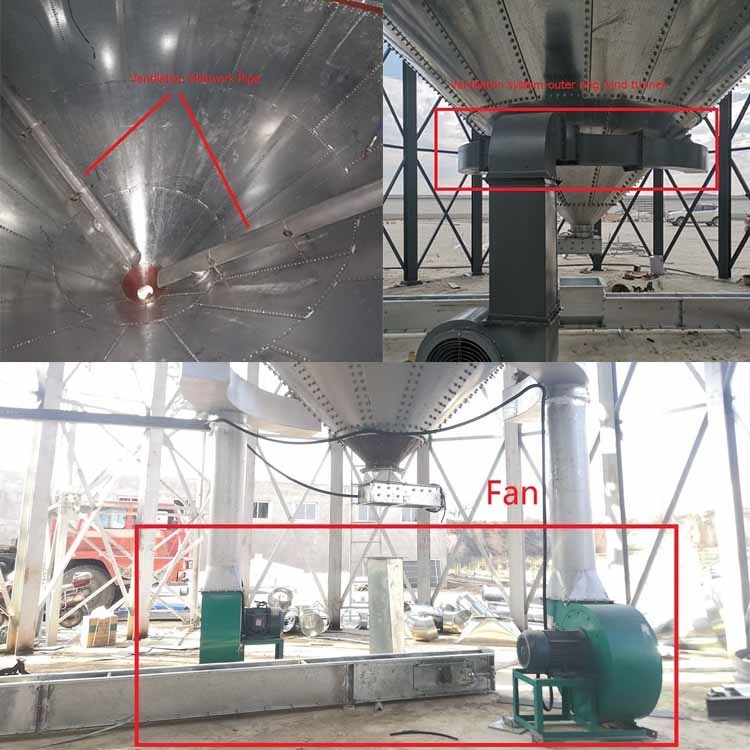 China Bolted Steel Small Storage Silo Coffee Bean Silo