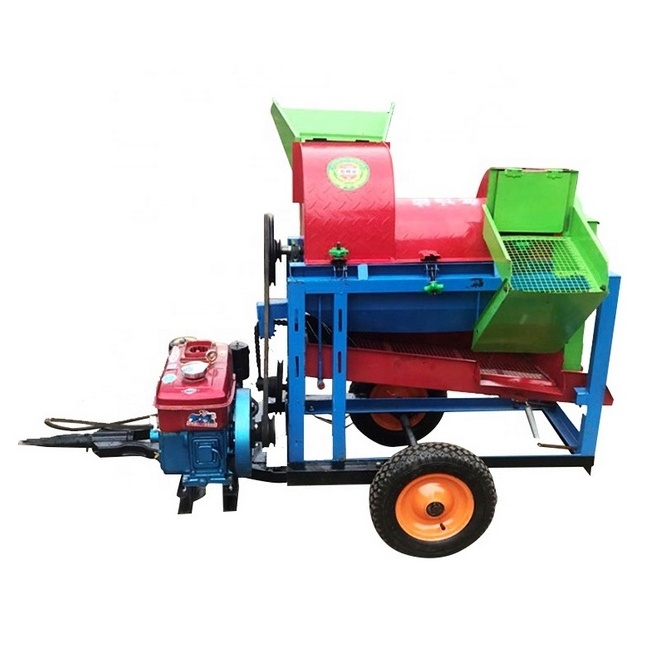 Corn Shelling Machine/Diesel Small Farm Corn Tearing Skin Thresher