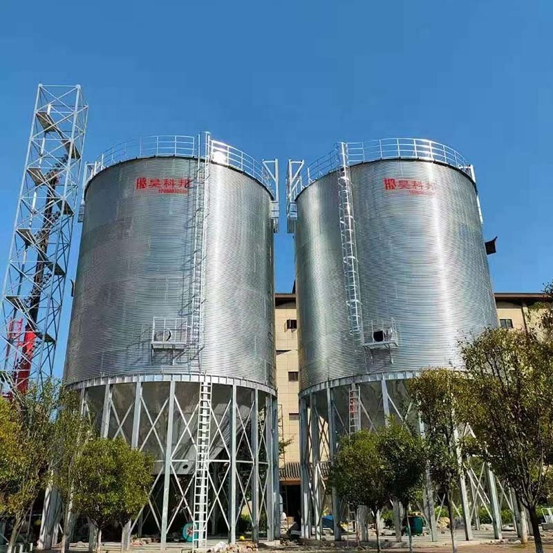 2000 Tonne Grain Storage and Drying Carbon Steel Silo Price Clinker Silo