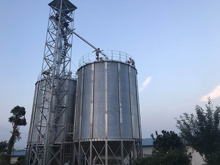 Hopper Bottom 100-300 Ton Small Grain Silo Feed Silo for Sale