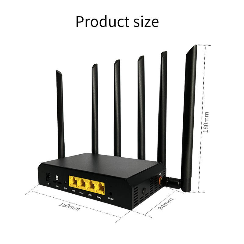 LAN port 4g router with sim card 4g lte router modem