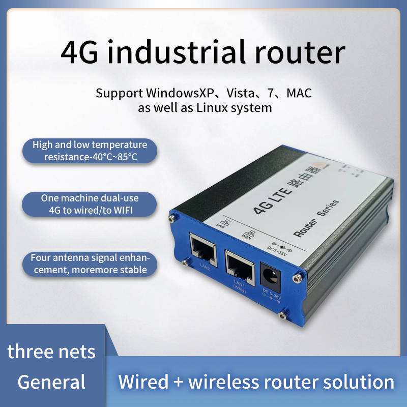 2024 Industrial New 4G Router Wan/Lan Port 4G lte WIFI Router With Sim Card Slot