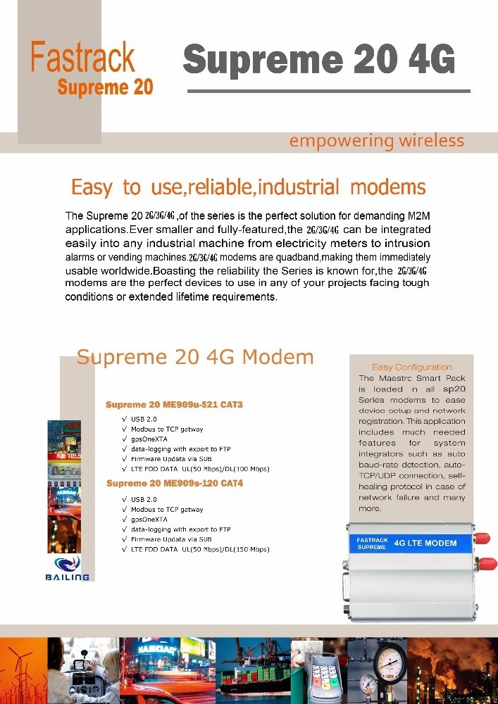 lte modem gsm modem with ethernet interface with quectel M26/M35/UC15/UC20/UC96/EC20/EC21/EC25 module