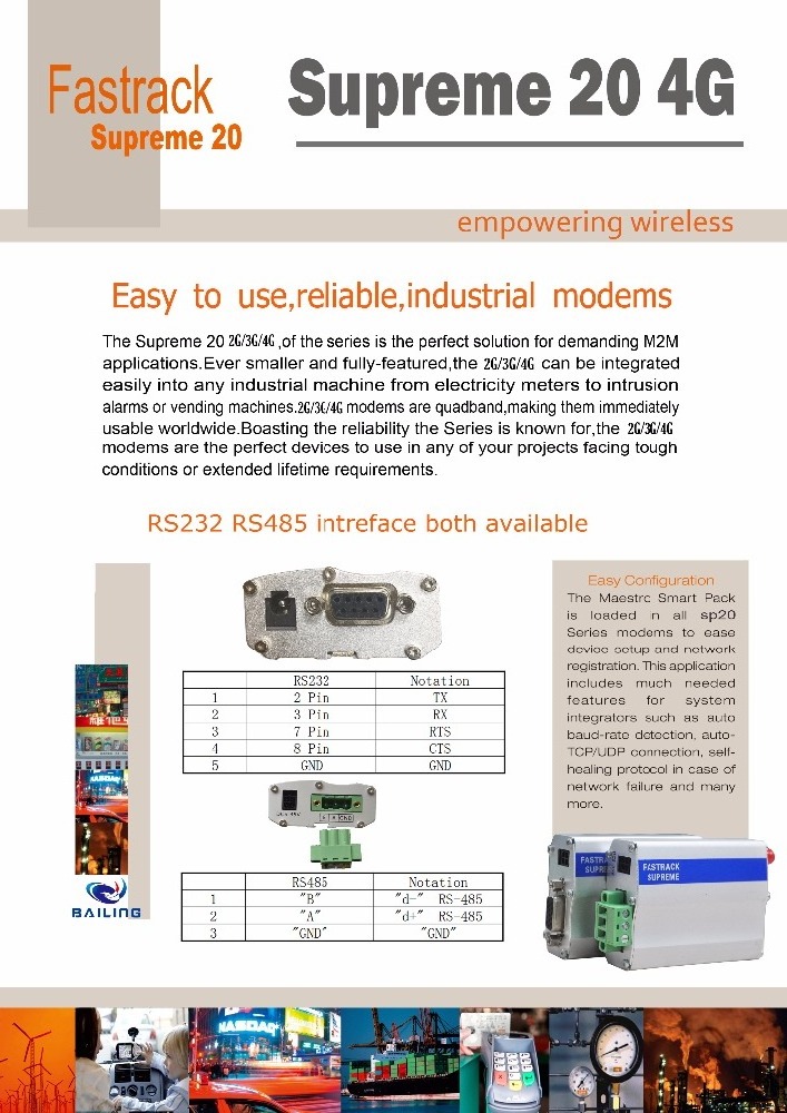 4g lte fdd modem rj45 quectel M26/M35/UC15/UC20/UC96/EC20/EC21/EC25 module 4g gsm modem with ethernet port