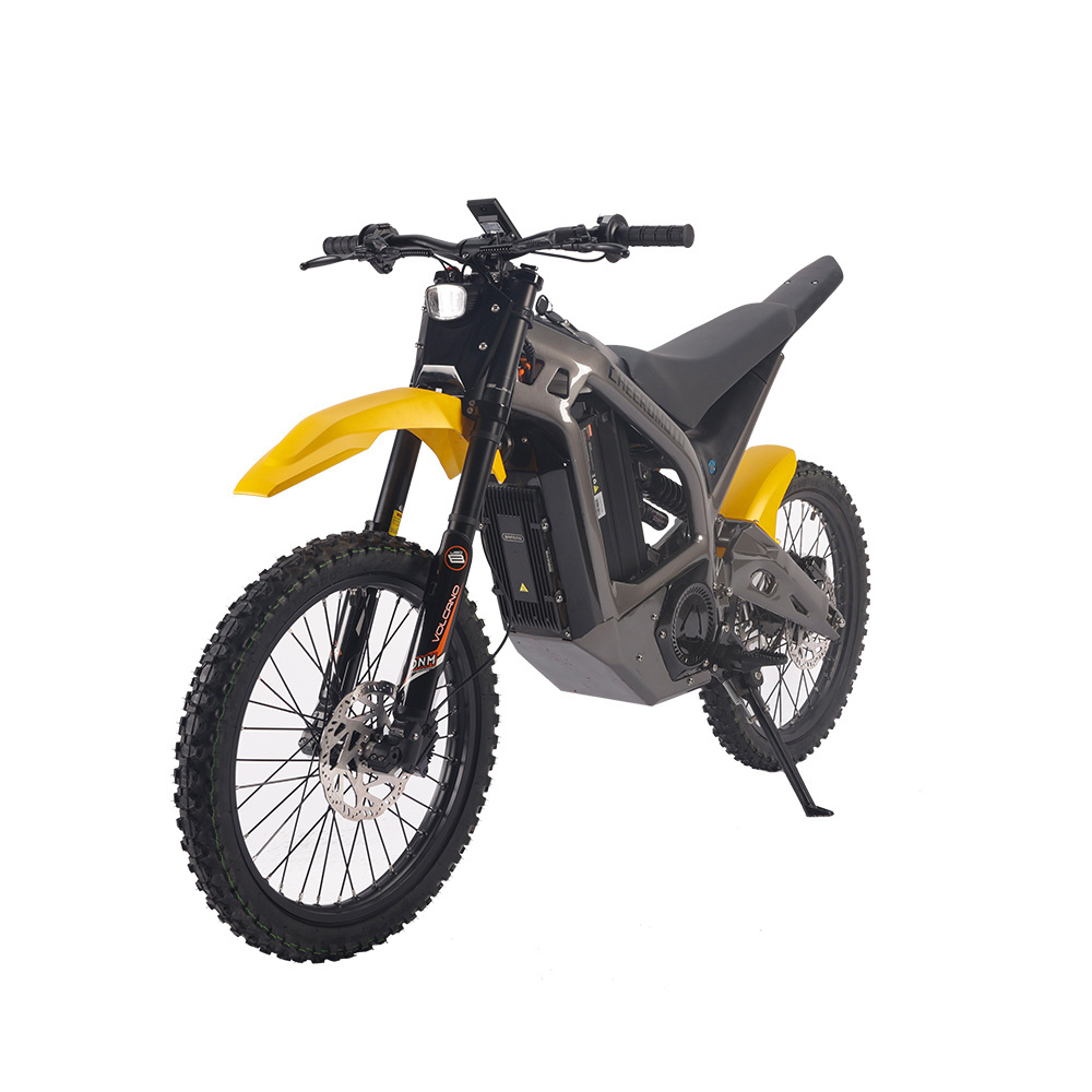 New Arrival EEC 72V 8000W Bafang Motor Full Suspension Electric Motorcycle For Sale