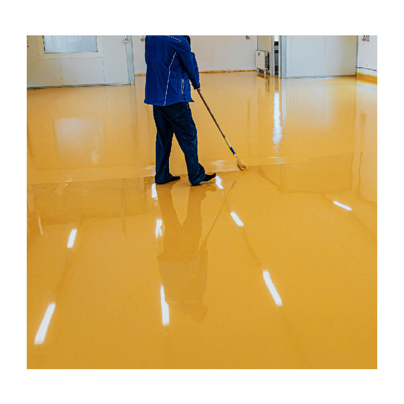 Factory Direct Two-Component Epoxy Resin Oil Paint for Concrete Floors Special Cement Floor Coating for Spray Brush Application