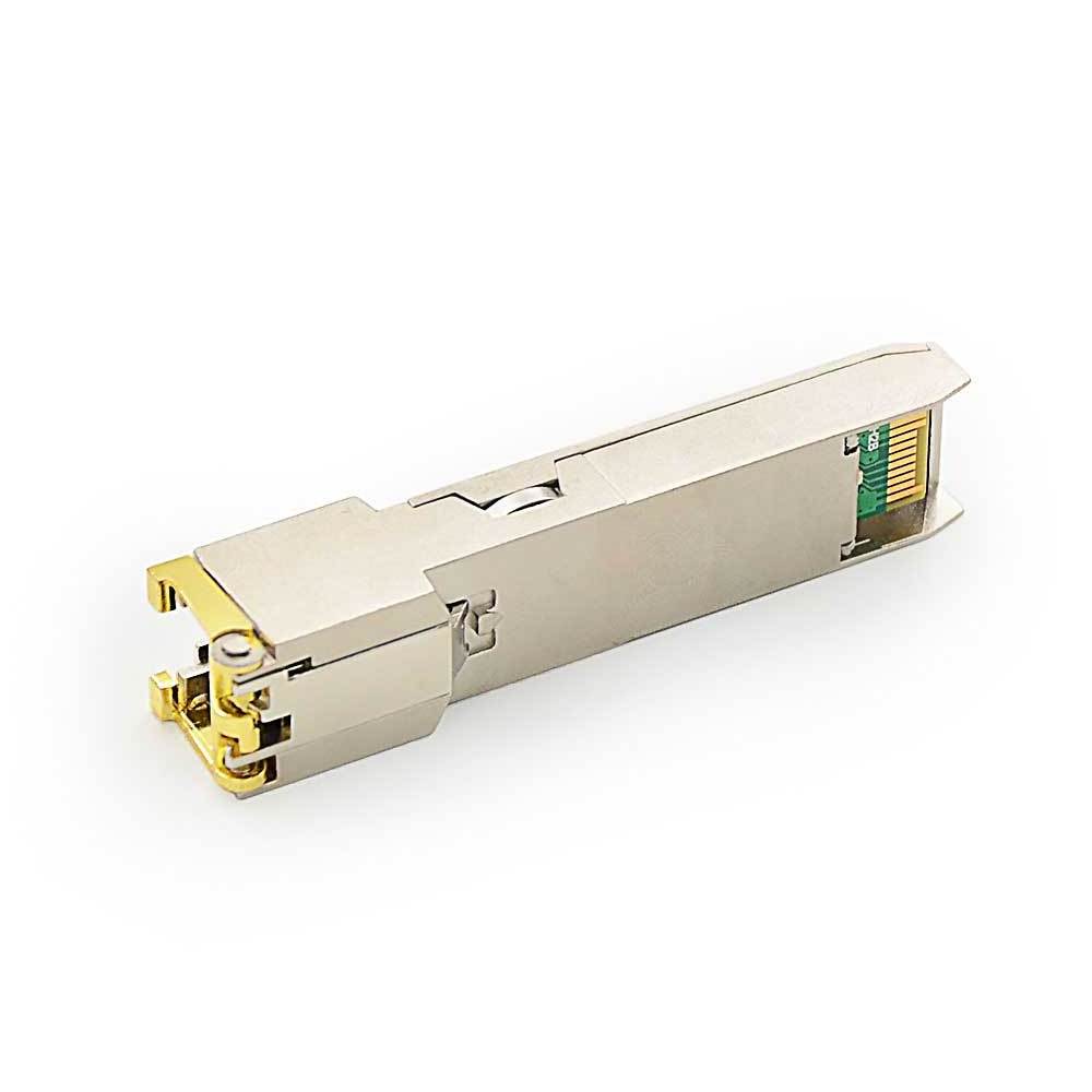 Support UTP CAT5 Copper RJ45 to SFP Fiber Ethernet Transceiver Module for Optical Data Communication